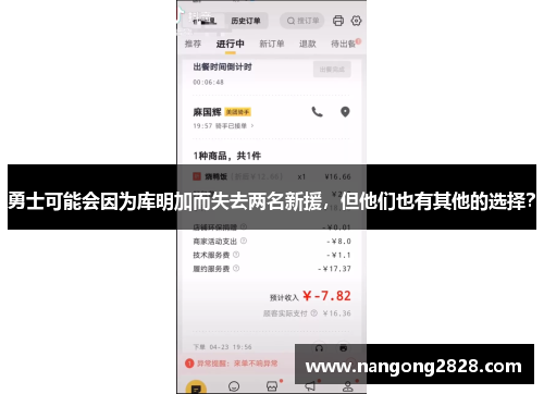 勇士可能会因为库明加而失去两名新援，但他们也有其他的选择？